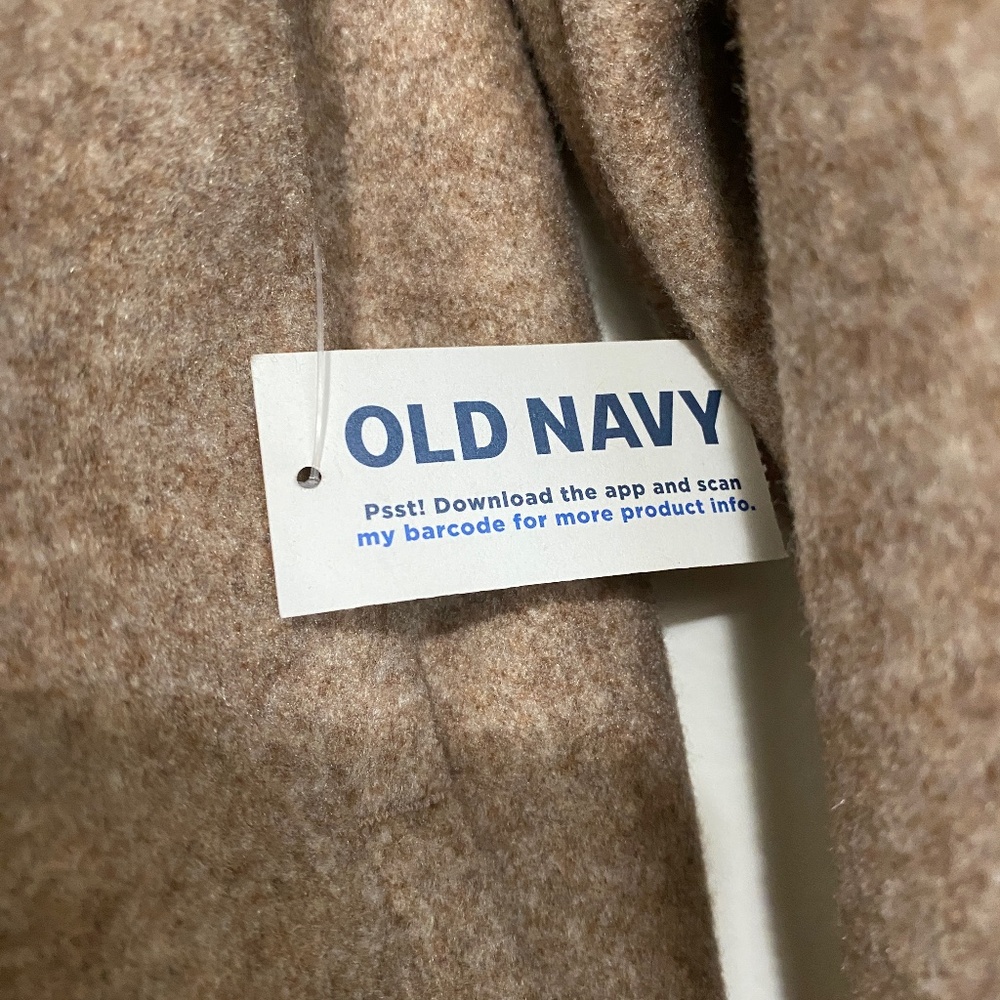 Old navy Soft-Brushed Shacket Camel Color